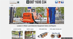 Desktop Screenshot of leakdetectionsa.co.za